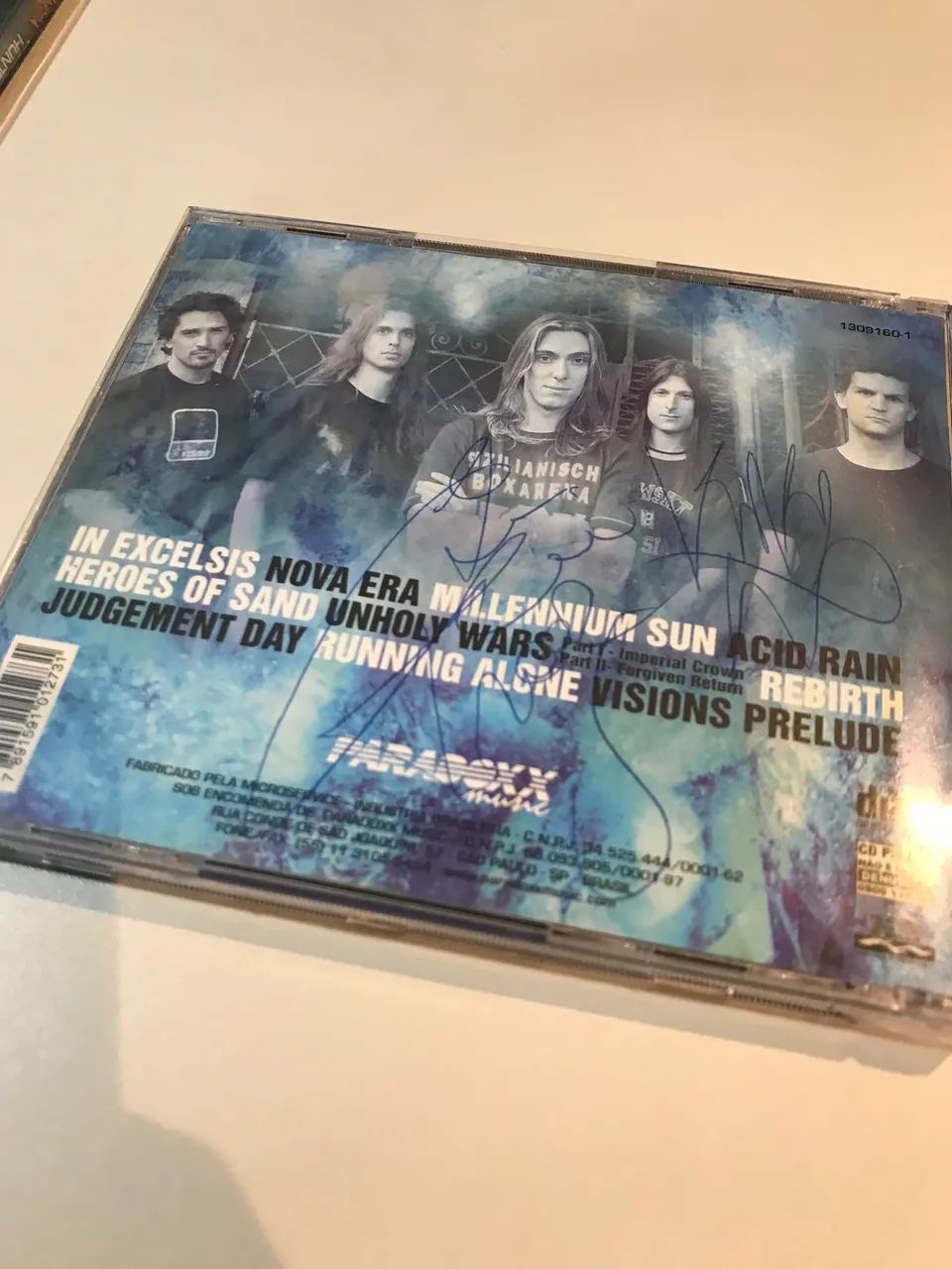 Coleção cds Angra autografados pela banda - Edu Falaschi - Foto 5