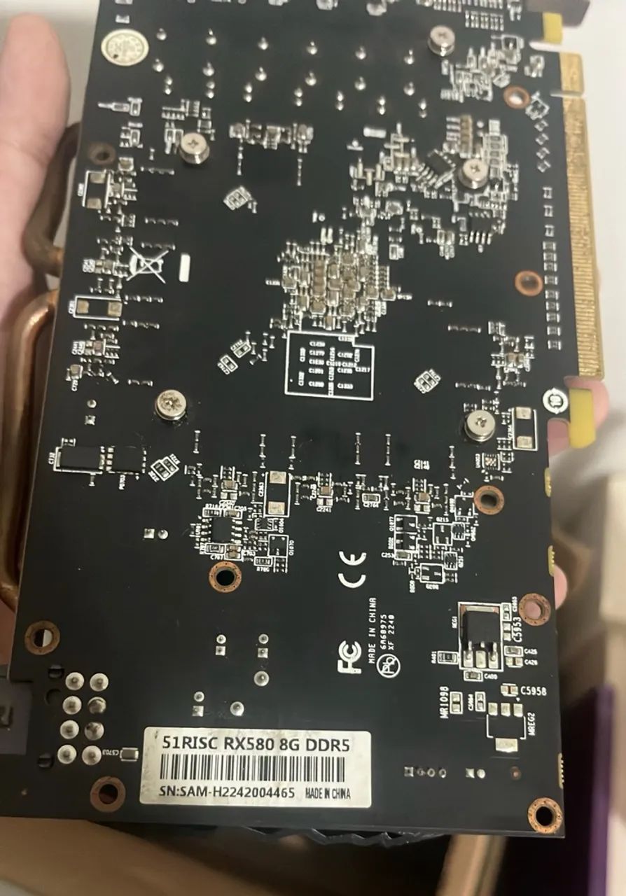 Placa de video Rx580 8gb - Foto 2