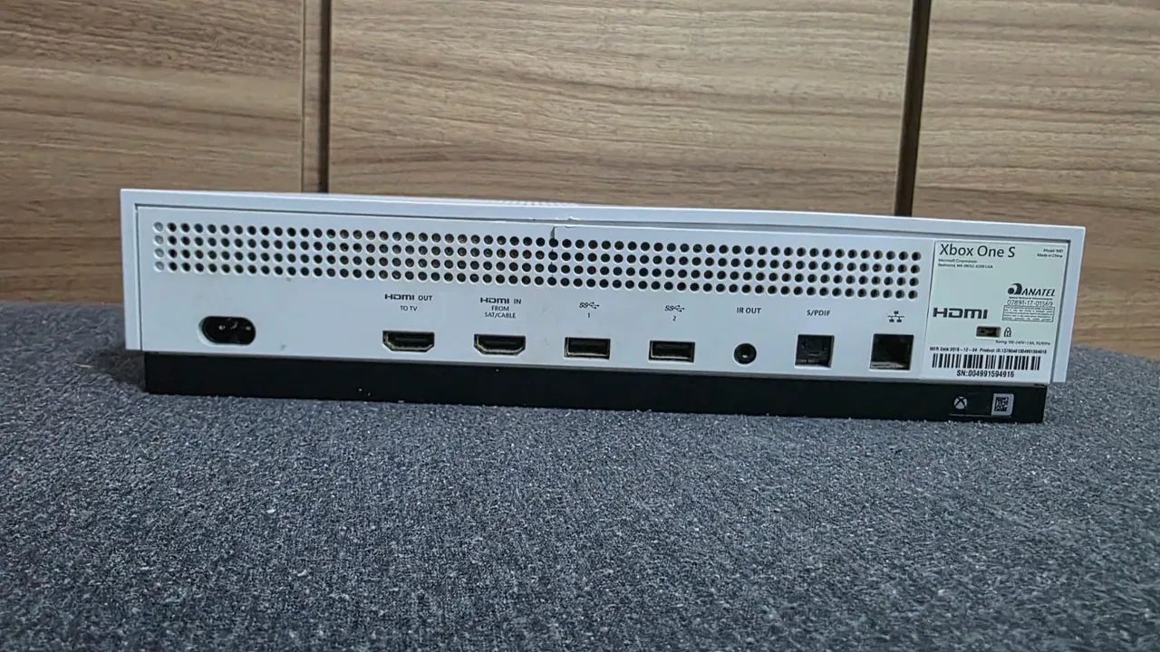 Xbox One S 1TB + Cabo Original | Funcionando Perfeitamente - Foto 3