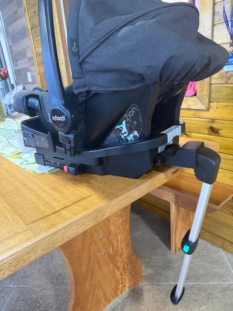 Bebê conforto com base isofix para carro  - Foto 5