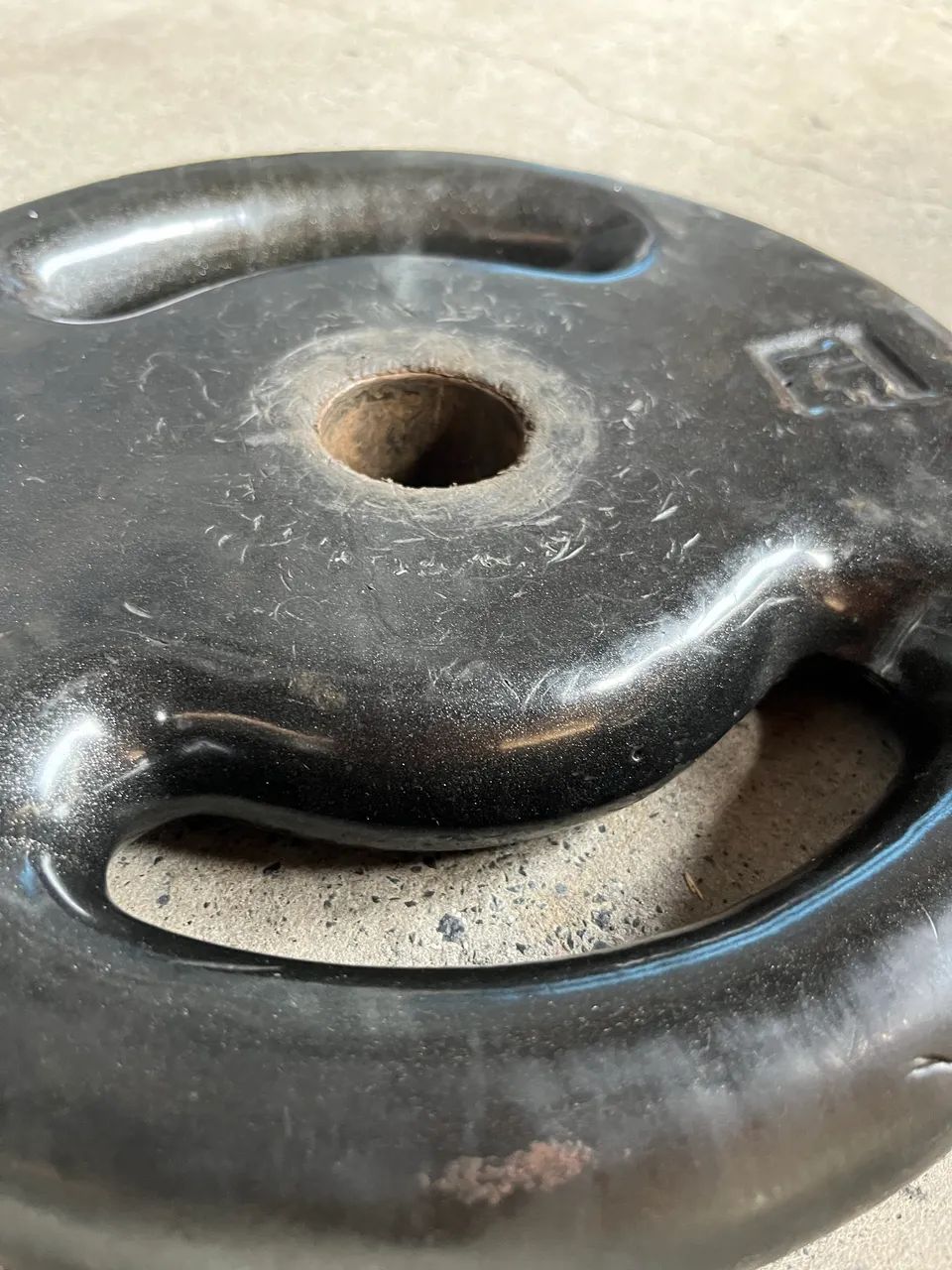 Par Anilha de ferro 15kg - Foto 3