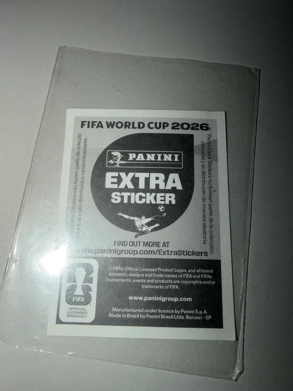 Vende- se figurinha da copa extra legend regular nova 2026 - Foto 2