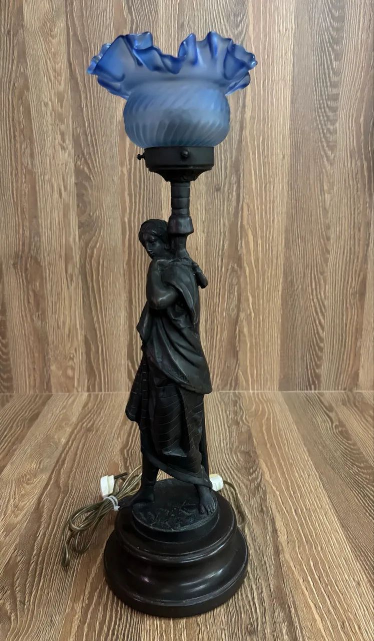 Luminária petit bronze antiga - Foto 5