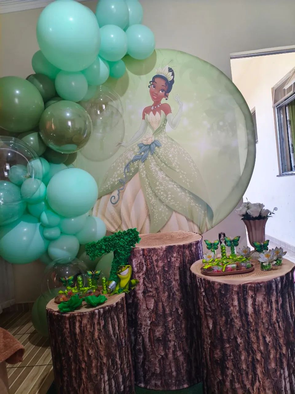 Decoração Princesa Tiana - Foto 2