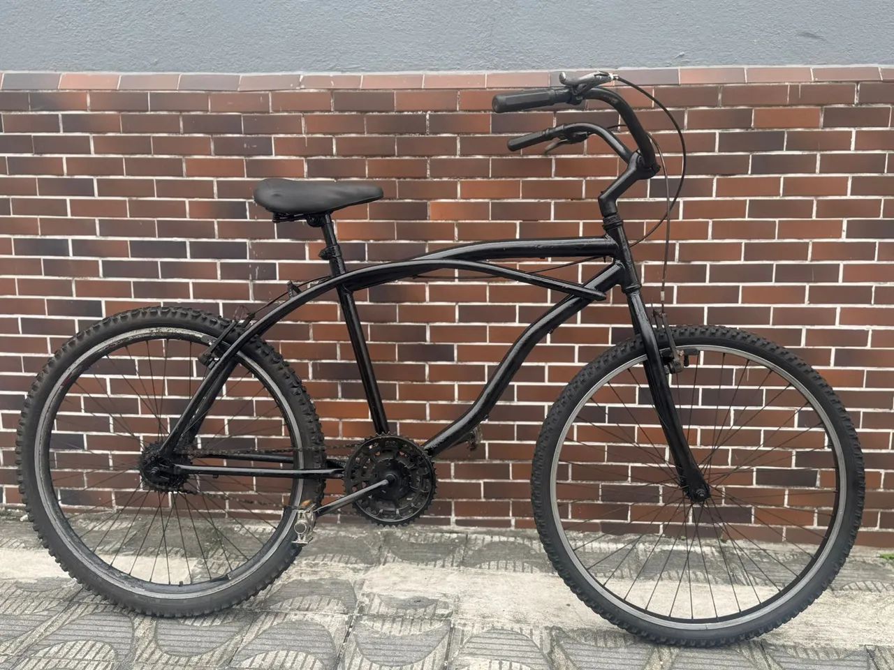 Bicicleta caiçara aro 26 revisada com nota  - Foto 4