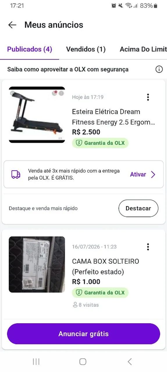 ESTEIRA ERGOMETRICA EM PERFEITO ESTADO - Foto 2