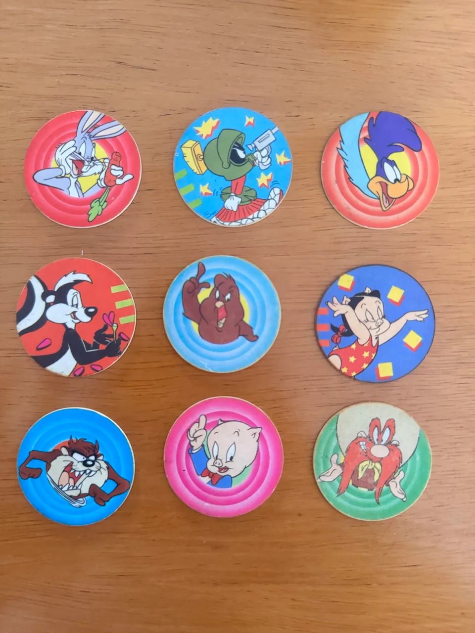 Super Tazo Looney Tunes - 9 unidades