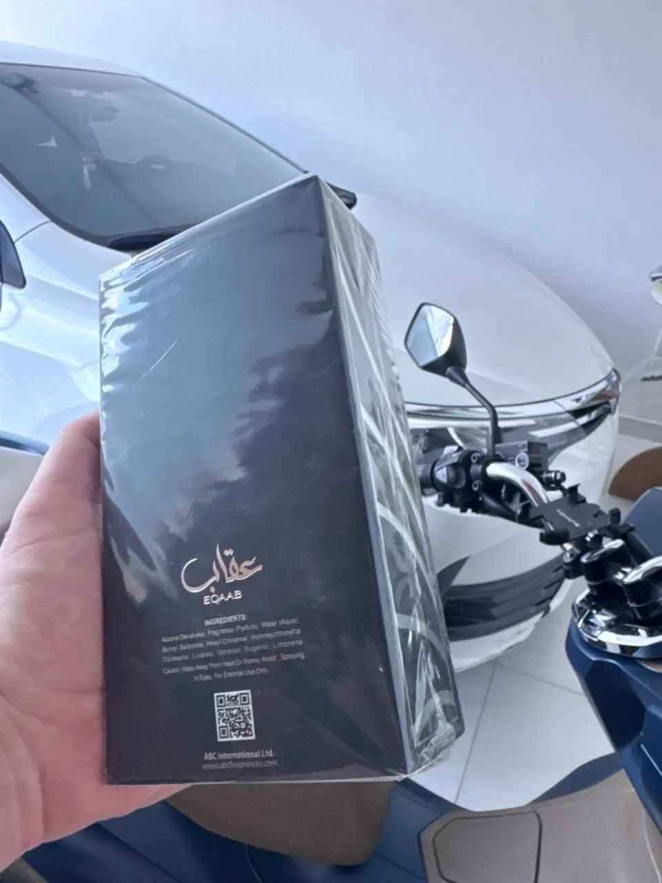 Perfume Arabe Al Wataniah Eqaab EDP 100ml Masculino - Foto 2
