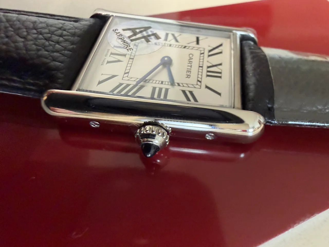 Relógio Cartier Tank Af Pequeno