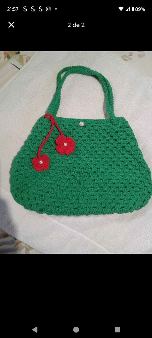 Bolsa de croche  - Foto 2