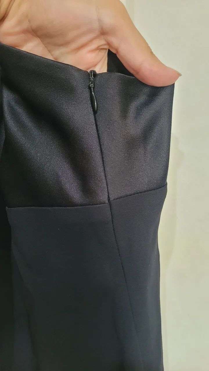 Vestido preto decotado - Foto 3