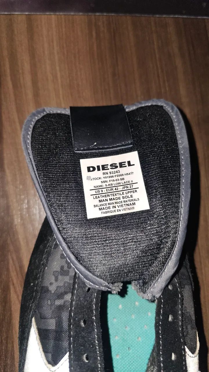 Tenis Diesel original tam 40 - Foto 5