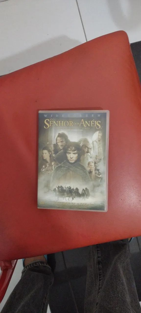 DVD e bluway Senhor dos anéis:o retorno do rei,as duas torres,a sociedade do anel abertos - Foto 5