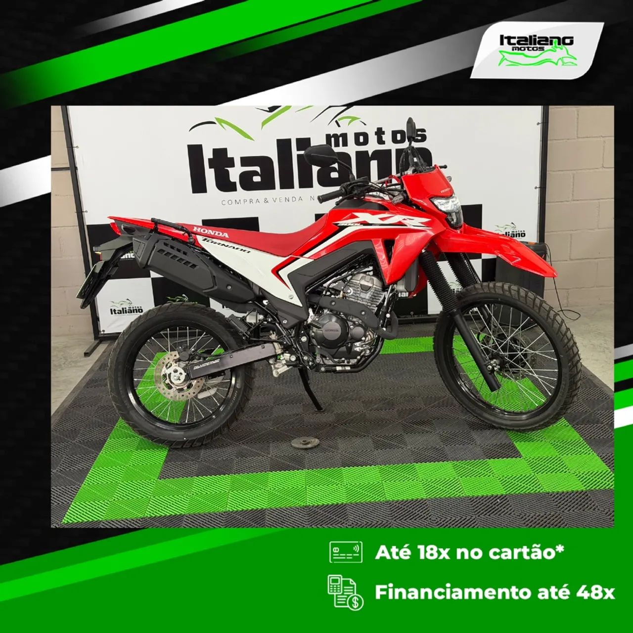 HONDA TORNADO 300 2026 ZERO E EMPLACADA 