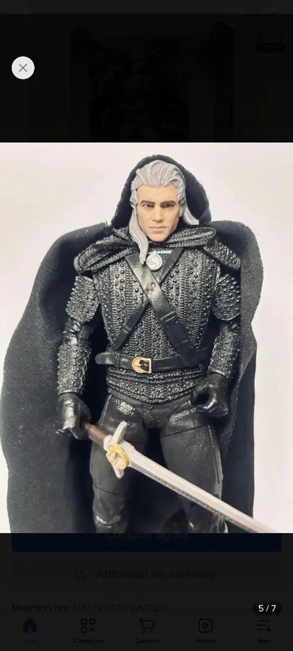 Gerard de Rivia the witcher mcfarlane toys  - Foto 3