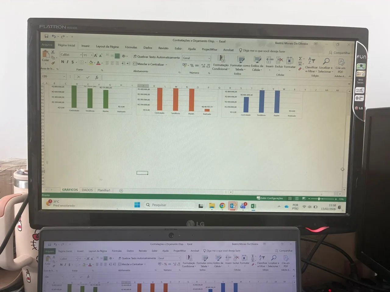 Monitor LG 21,5 polegadas