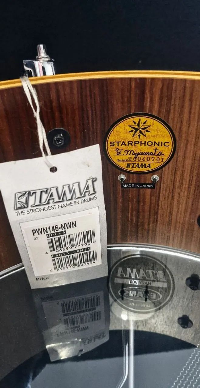 Caixa Tama starphonic walnut 14 x6 - Foto 3