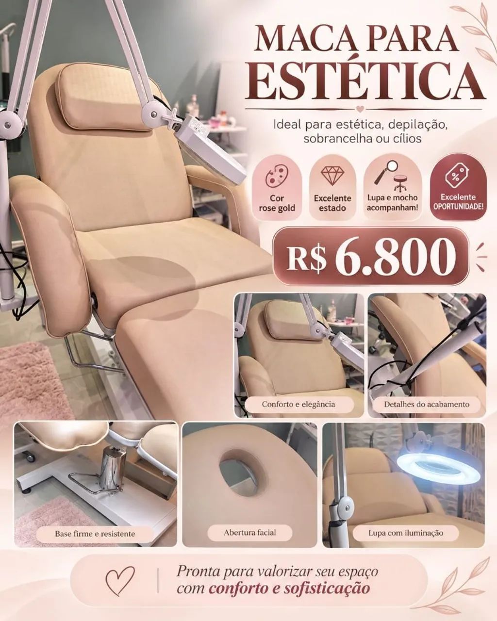 Kit Maca Estética Semi Nova