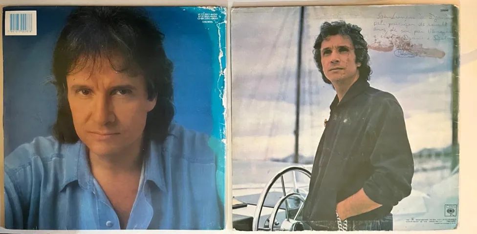 02 (dois) LP s VINIL Roberto Carlos - 1979 e 1992 - Foto 2