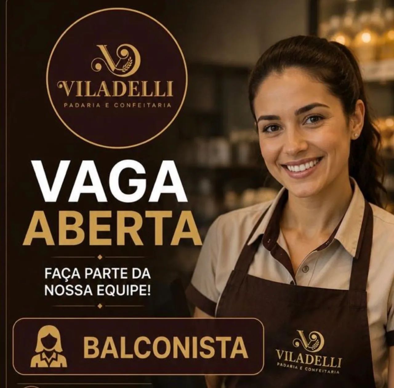Balconista de Padaria