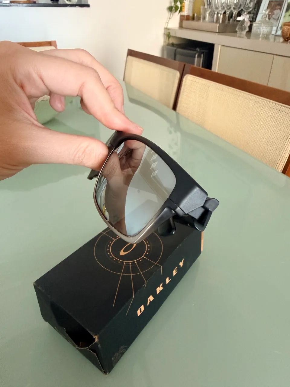 Óculos oakley two face  - Foto 4