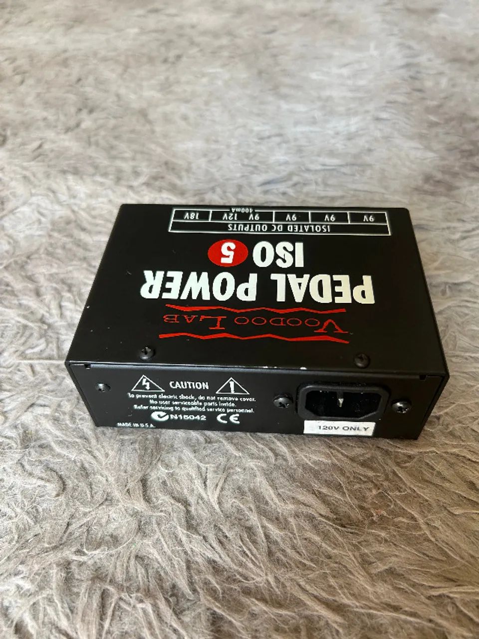 Fonte Voodoo Lab Pedal Power ISO 5 Excelente Estado + Brinde Cabo
