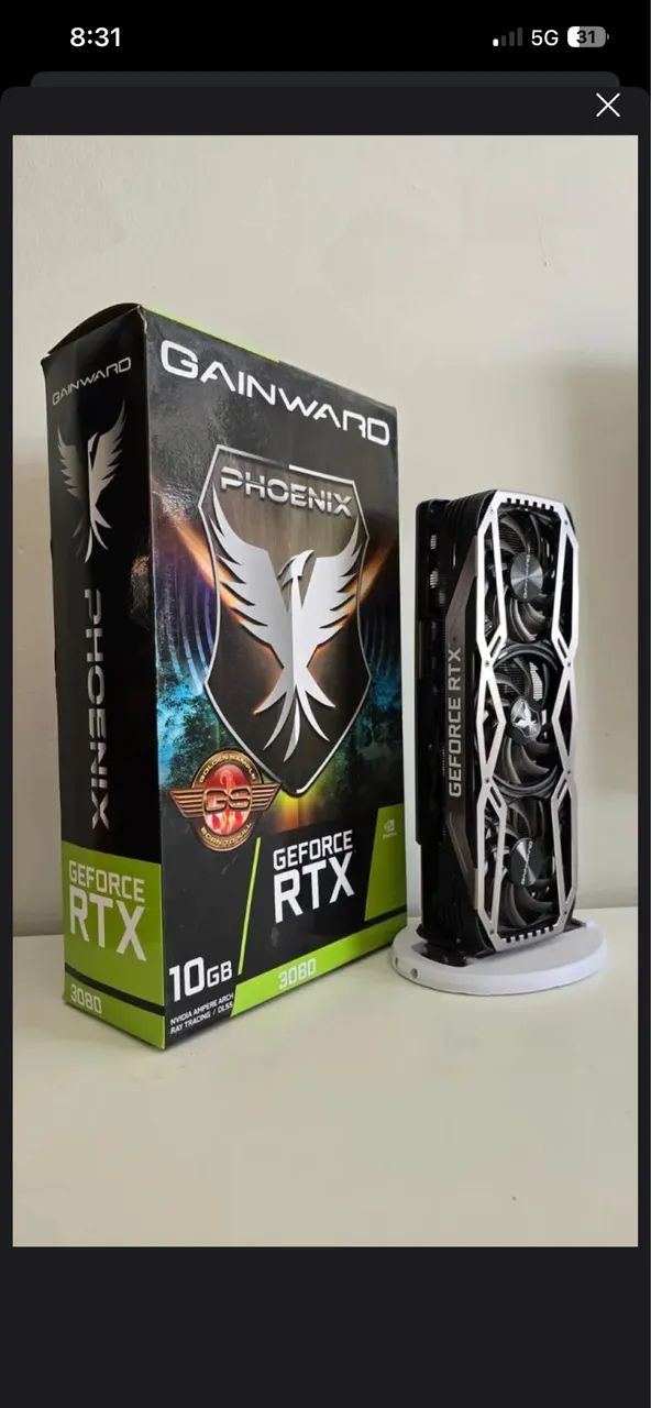 RTX 3080 Gainward Phoenix 10GB - Foto 4