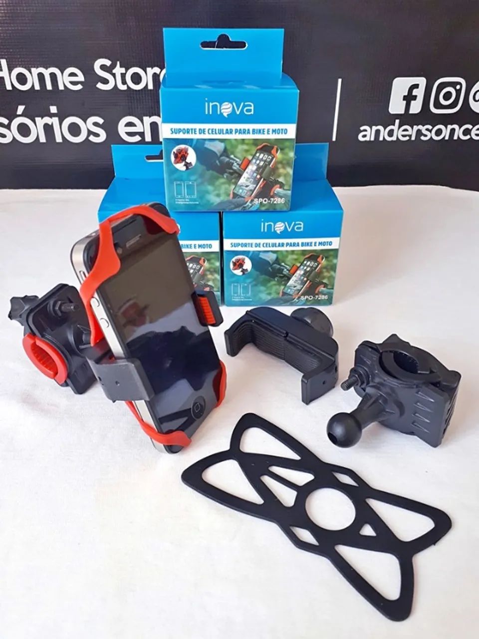 Suporte de Celular para bike e moto