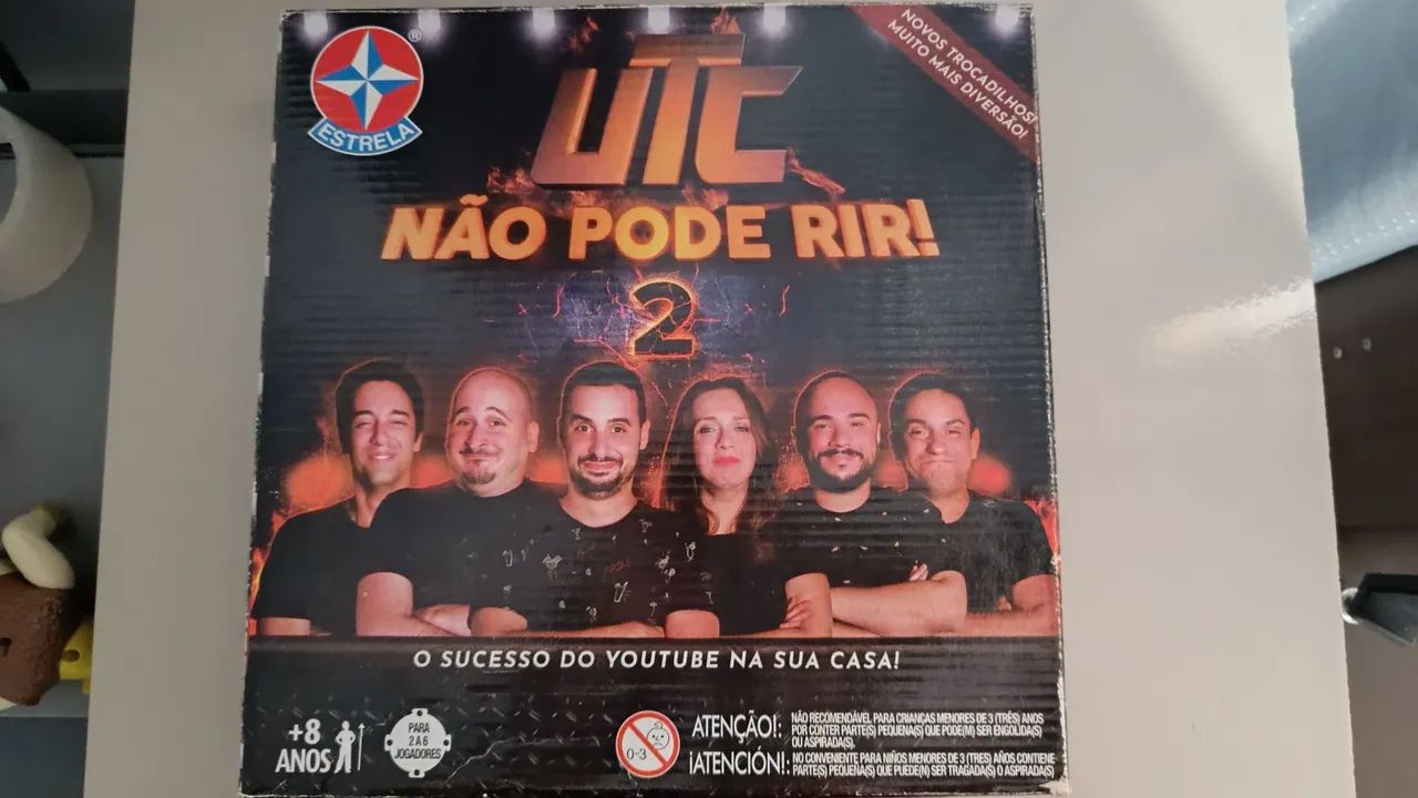 Jogo de tabuleiro UTC não pode rir