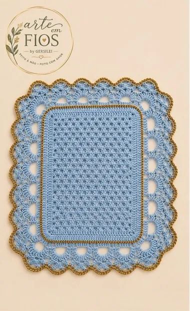 Souplast / americano de mesa - Azul Bebe