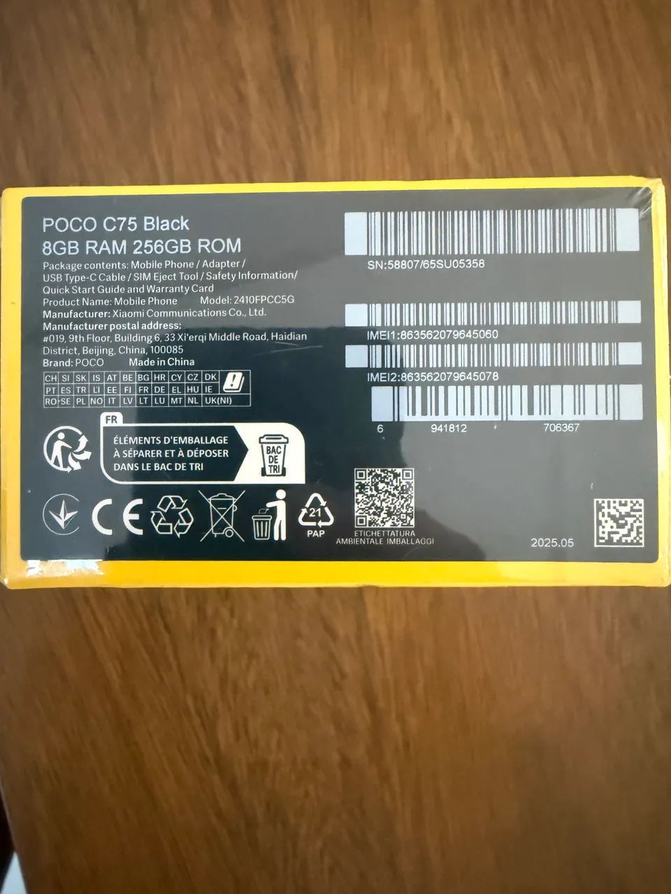 XIAOMI POCO C75 DE 256GB