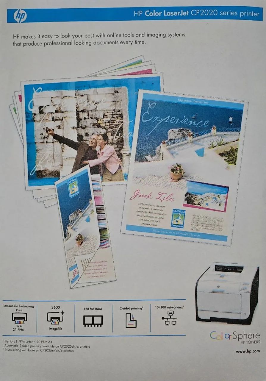 Impressora HP LaserJet CP2025 - Foto 3
