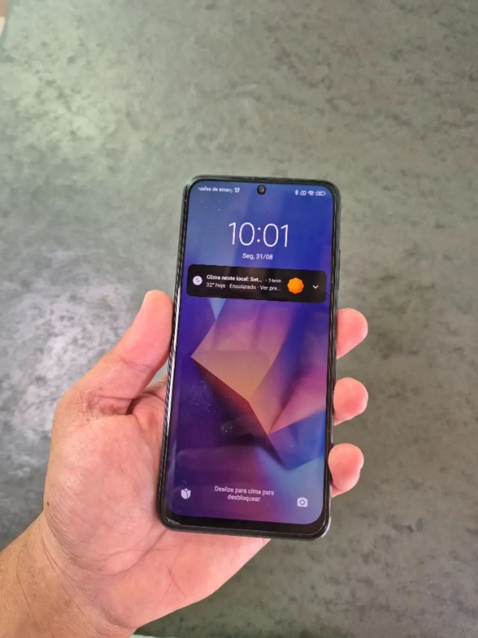 Celular Redmi Note 10S Starlight Purple - Ler anúncio