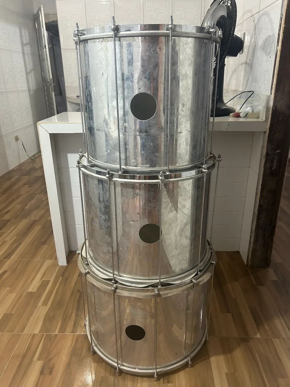 Trio de surdo timbra 