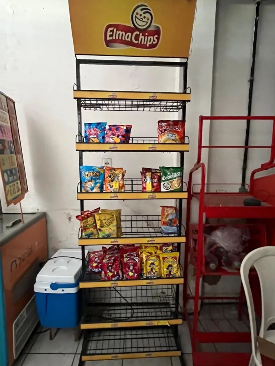 Expositor Elma chips 