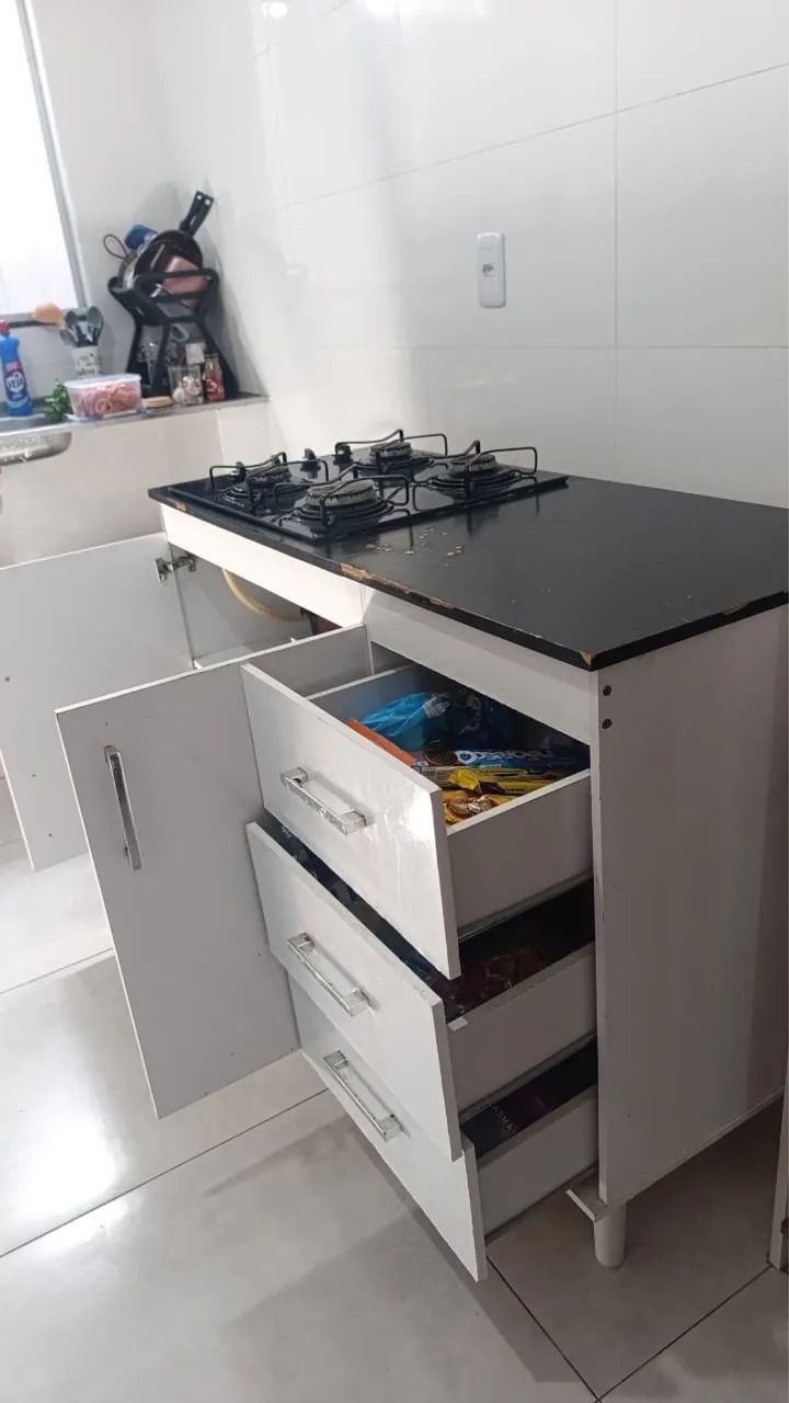 Fogão cooktop e balcão  - Foto 4