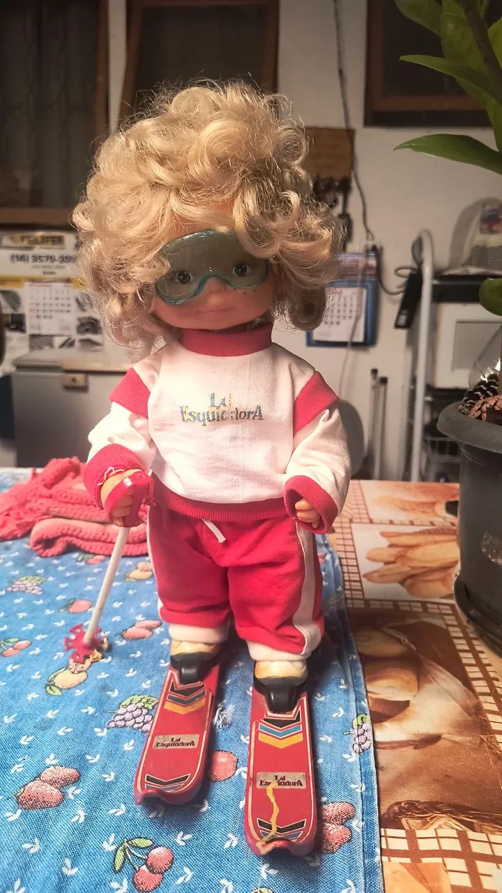 Boneca lu patinadora 
