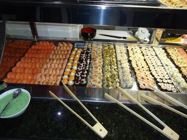 Balcão de sushi buffet quentes e refrigerados - Foto 4