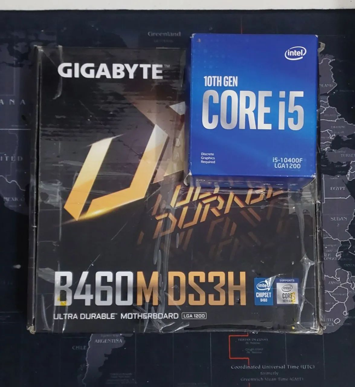 Kit Intel Core i5 10400f + Gigabyte B460m ds3h - Foto 4