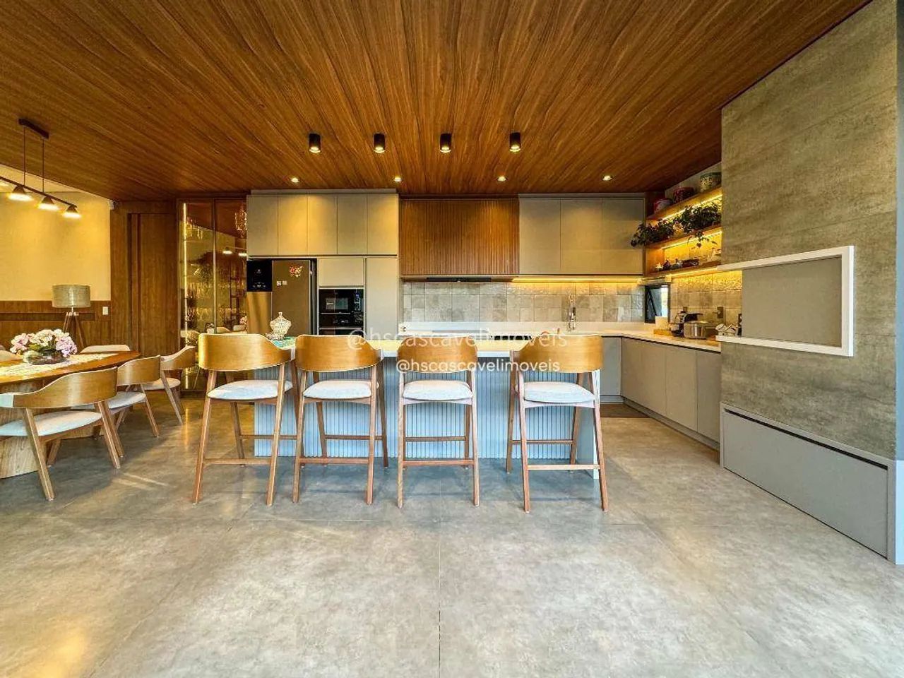 Casa moderna e inteligente 100% mobiliada e decorada em bairro nobre. - Foto 3