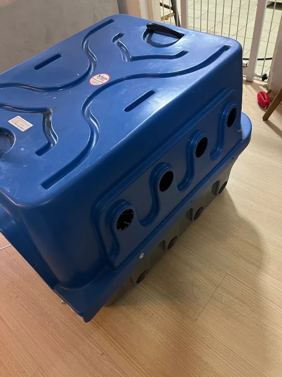 Casa/Caixa de Transporte para Cachorro - Foto 4