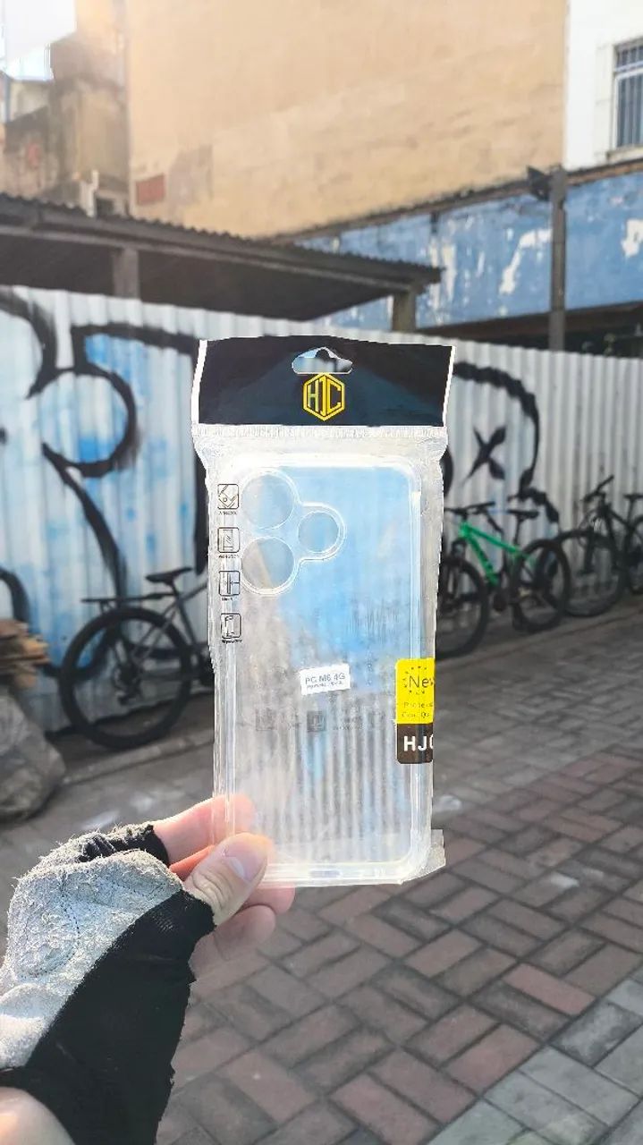 Capinhas Transparentes Xiaomi Poco: X7 Pro,M3,X7-5G,M6-4G,C85. - Foto 4