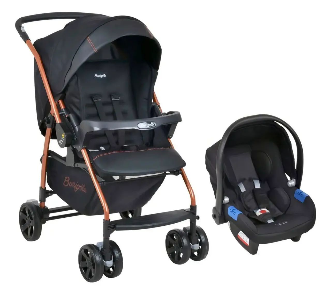 Vende-se Carrinho + bebê conforto 