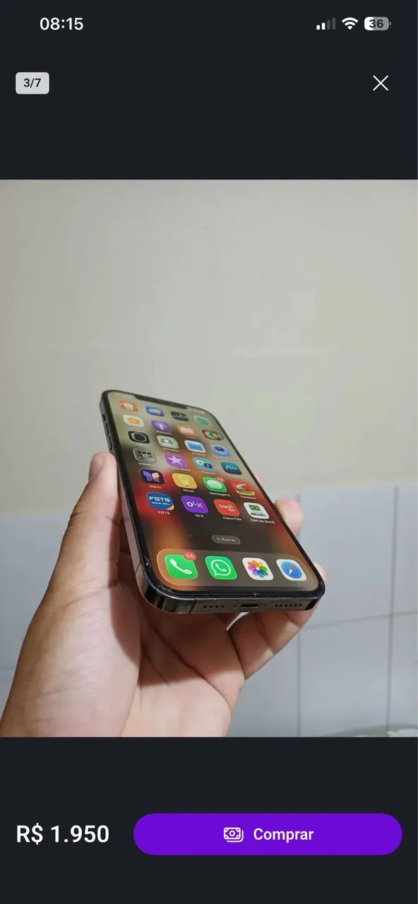 Troco iPhone 12 Pro Max 512 gb - Foto 2
