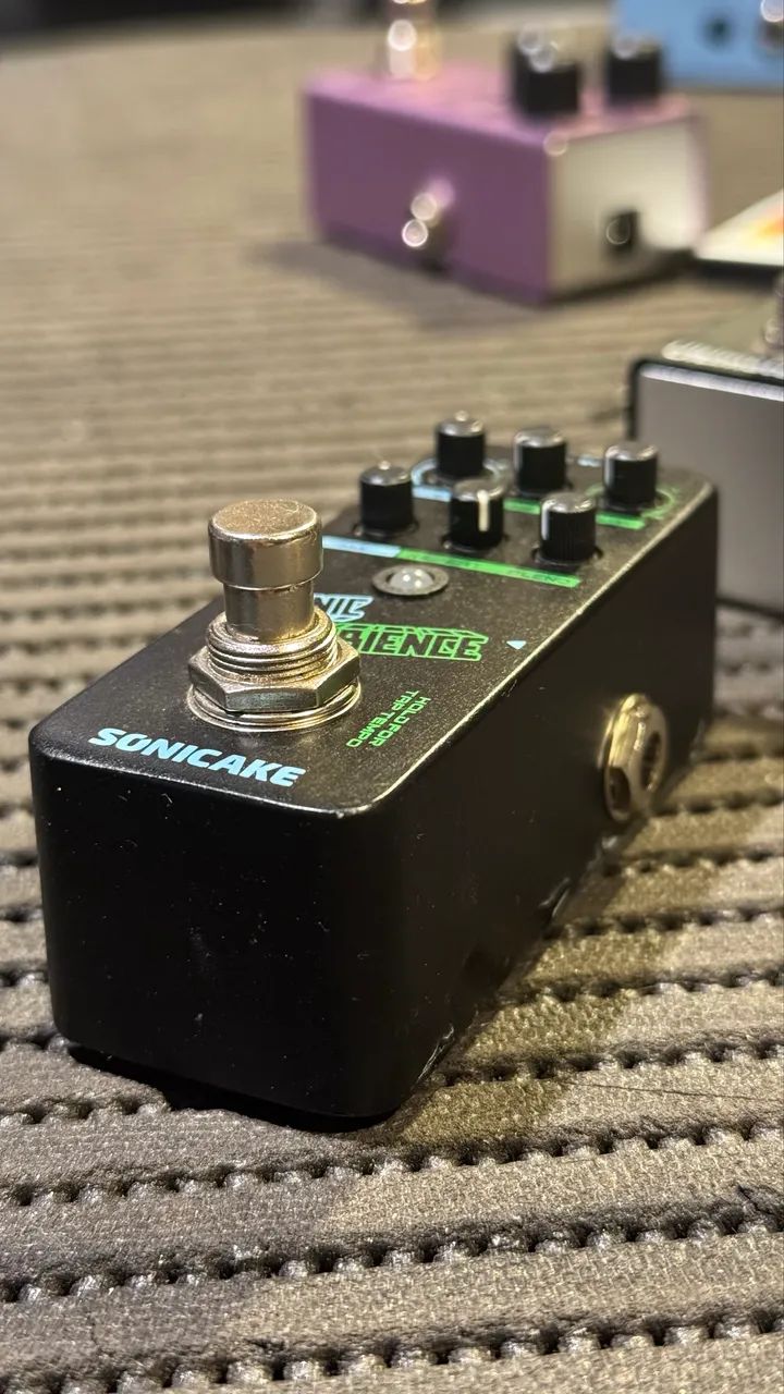 Pedal Delay Reverb Sonic Ambience Sonicake pra guitarra violão - Foto 4