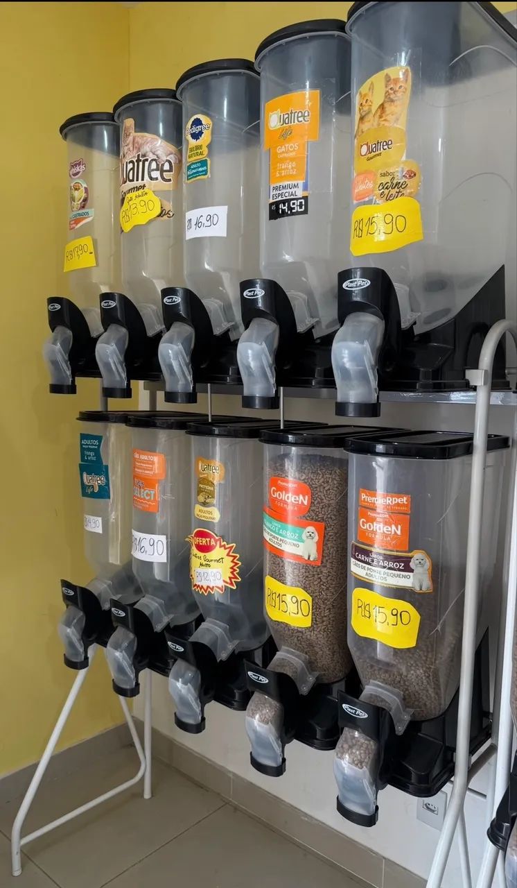 Dispenser - Graneleiro ração / grãos Plast Pet - Foto 3