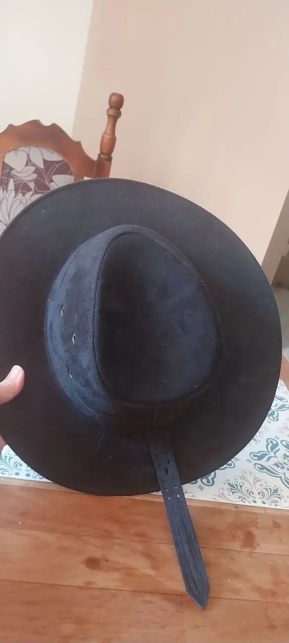 Chapéu cowboy preto - Foto 4