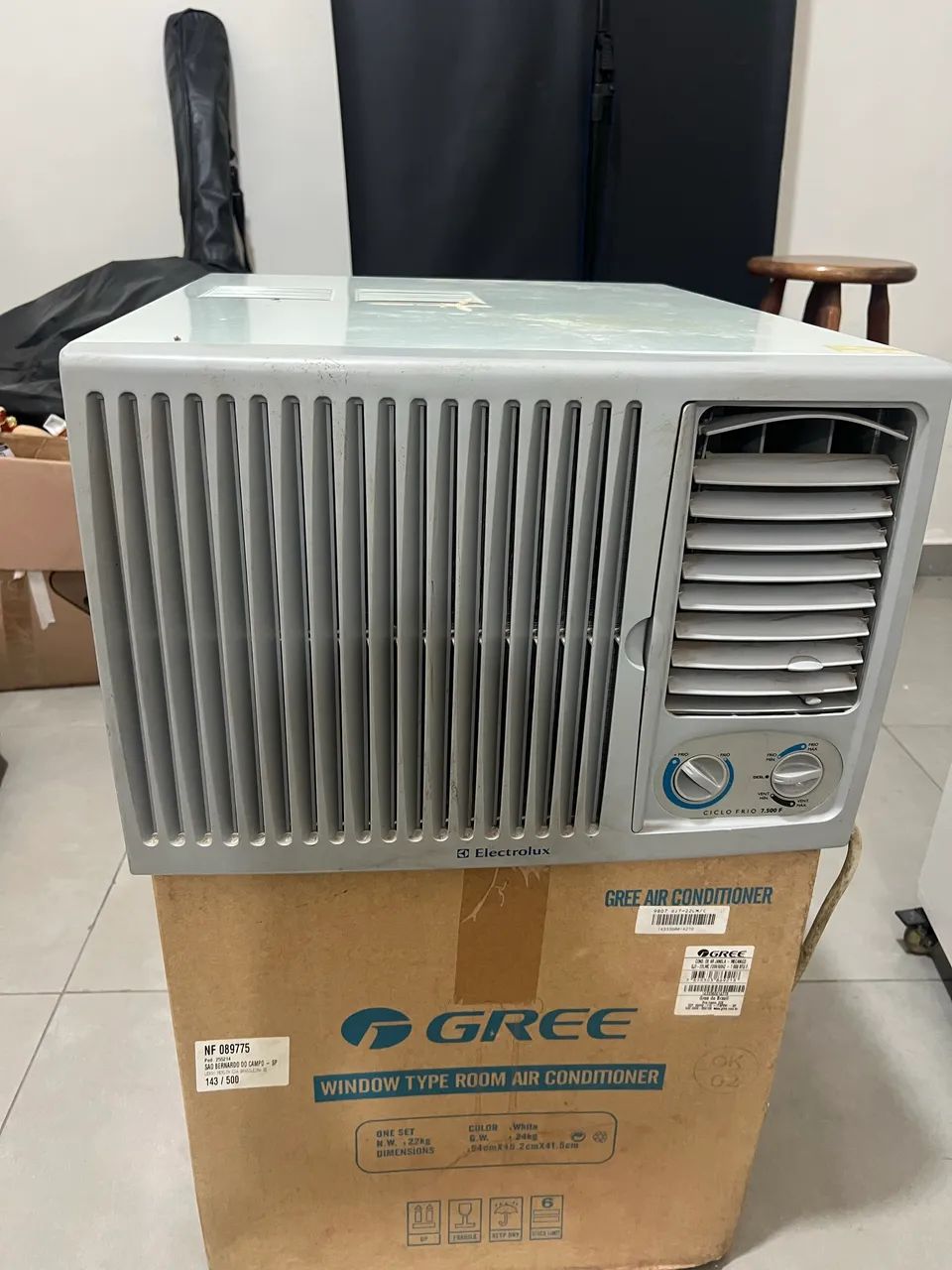 Ar-condicionado Electrolux 7500 btus 220v 