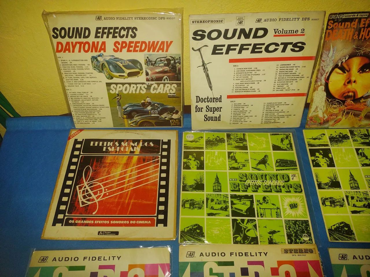 Efeitos Sonoros Lps disco de vinil, vários, bom estado. - Foto 2