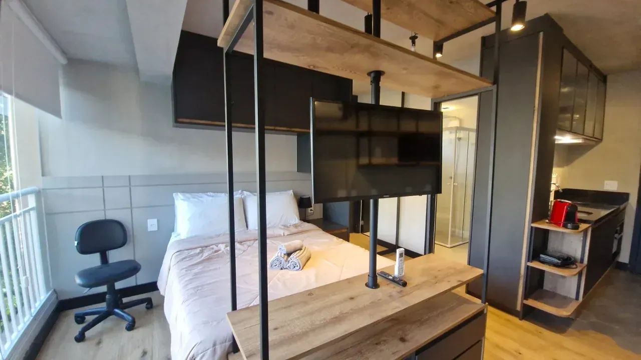 LINDO STUDIO MOBILIADO À VENDA OU LOCAÇÃO - Foto 5